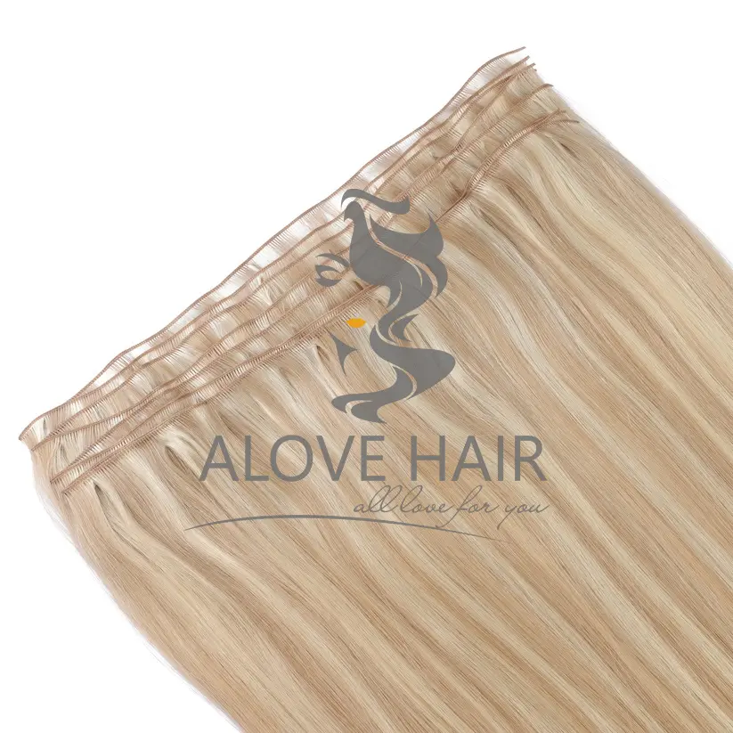 Factory directly wholesale cuticle intact micro wefts for PHX hair salon