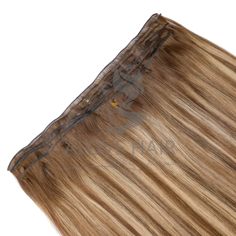 Supply high quality cuticle intact Balayage color micro wefts for hair salon